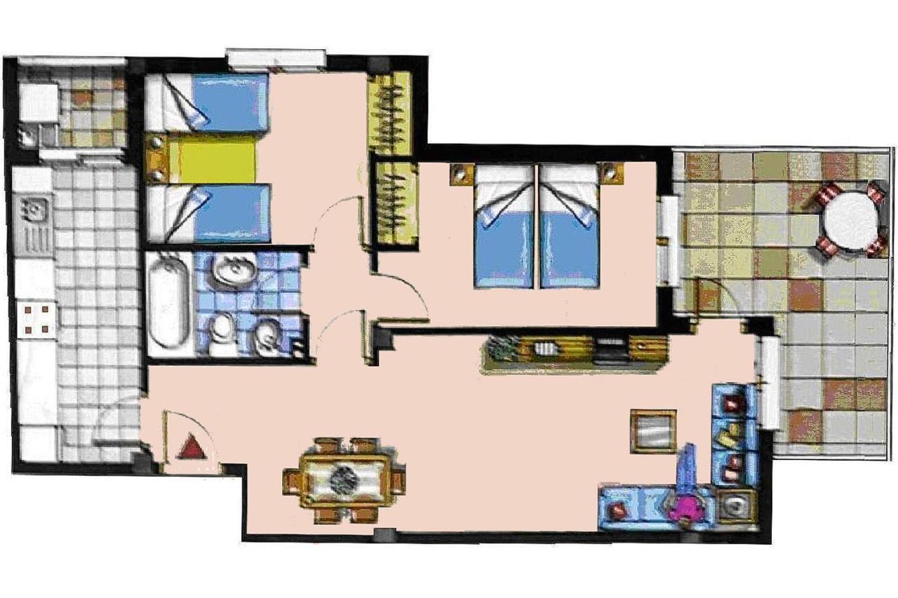 Casa 2 Mares Leilighet La Manga del Mar Menor Eksteriør bilde
